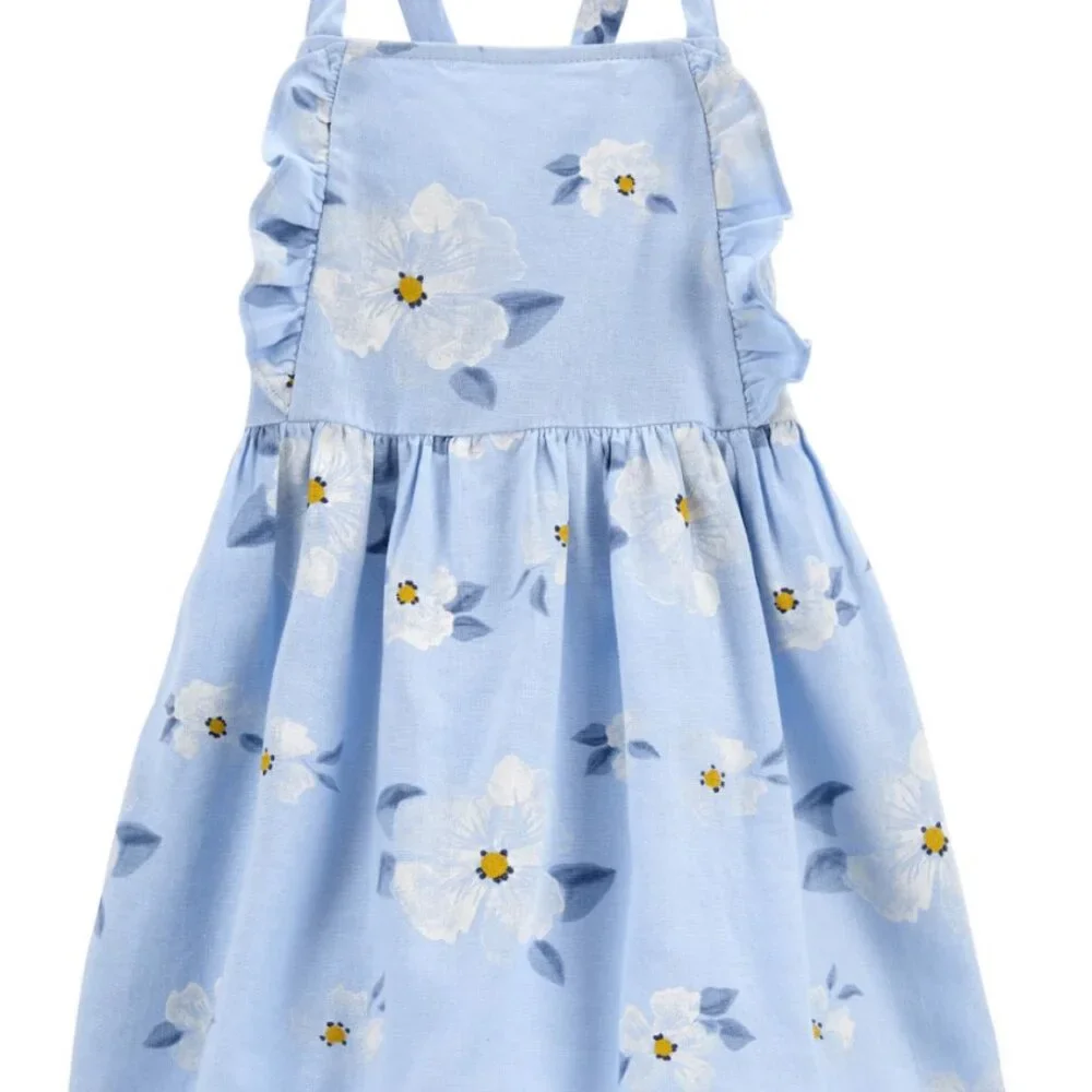 Carter's Girls Summer Floral Dress - Size 10